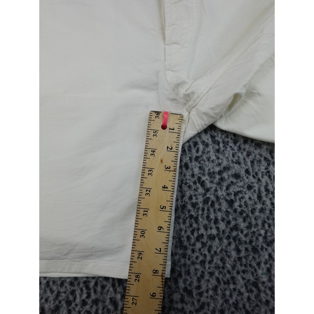 A.P.C. Tailored Cotton Shorts Mens S Cream Button Fly 5-Pocket Designer - Picture 7 of 9